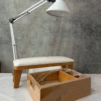 چراغ مطالعه زیر دستی ناخن باکس نظم دهنده