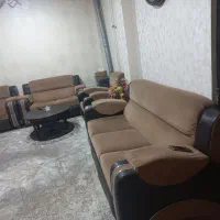 یک دست مبل هفت نفره  چوب نراط|مبلمان خانگی و میز عسلی|رودبنه, |دیوار