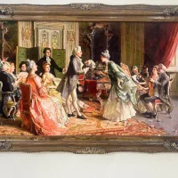 تابلو فرش ماشینی بزرگ