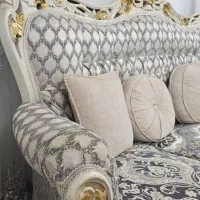 مبل سلطنتی 9 نفره|مبلمان خانگی و میز عسلی|رشت, گلزاران|دیوار