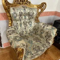 مبل سلطنتی 7نفره|مبلمان خانگی و میز عسلی|گرگان, |دیوار