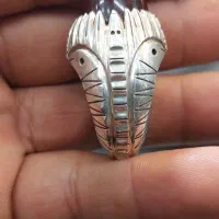 انگشتر عقیق کلوخه