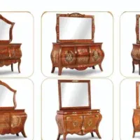 میز تیوی آینه کنسول میز آباژور