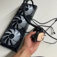 خنک کننده پردازنده مایع کولر مستر واتر کولر lc360|قطعات و لوازم جانبی رایانه|تهران, دروس|دیوار