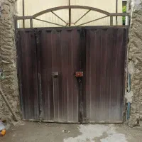 درب حیاط آهنی سالم سالم