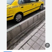 سمند تاکسی ۸۶ بی رنگ گردشی گرگان