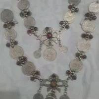 گردن بند وزیورآلات قدیمی سکه های شاهنشاهی