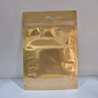 پاکت زیپ‌دار طلایی و نقره‌ای (5عددی)