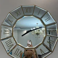 ساعت دیواری آینه ای