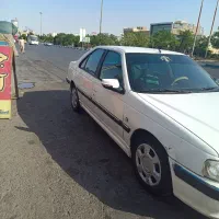 پژو پارس سفید مدل ۸۷ دوگانه