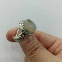 انگشتر نقره سنگ شجر