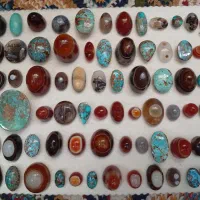 انگشتر و نگین باباقوری فیروزه نیشابور شجر قاین