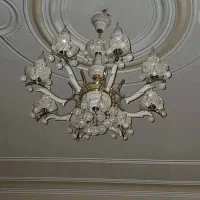 لوستر ۸ شاخه در حد نو|لوستر و چراغ آویز|تهران, ستارخان|دیوار