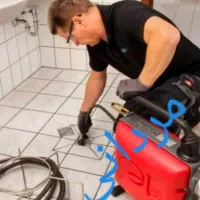 لوله بازکنی بافنربرقی رفع بوی بدورسوبگیری فاظلاب.