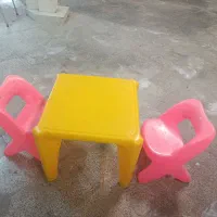 تشک بچه .میز و صندلی پلاستیکی .گهواره .کالسکه