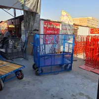 چرخ گاری چهار دستی قفسه ای در دار لولایی|ابزارآلات|تهران, شهید رجایی|دیوار