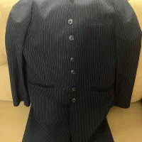 مانتو شلوار اداری سورمه ای