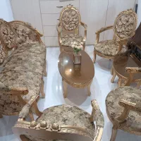 مبل هفت نفره با میز عسلی