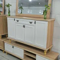 ست میز و آینه کنسول مدل کلاسیک