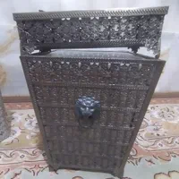 سطل و جا دستمال کاغذی پیوتر|صنایع دستی و سایر لوازم تزئینی|قم, آذر (نکویی)|دیوار