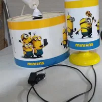 لوستر و چراغ خواب مینییون|لوستر و چراغ آویز|تبریز, |دیوار