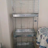 قفس کبوتر و مرغو خروس