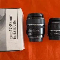 Canon efs 17-85 & 18-55 is II