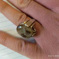 انگشتر نقره شجر قائن