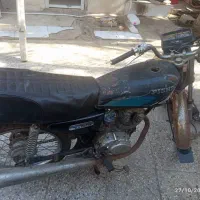 موتور مزایده فقط ده و پونصد کاکی|موتورسیکلت|کاکی, |دیوار