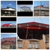 اجرای انواع سقفهای شیروانی وسبک سازی ساختمان