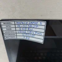 لپتاپsurface i5نسل10رم8ddr4 کاملانوباکارتن‌هاردssd|رایانه همراه|تهران, پونک|دیوار
