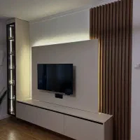 اجرای کابینت فلز  MDF|مصالح و تجهیزات ساختمان|آباده, |دیوار
