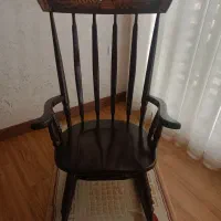 صندلی مادربزرگ چوبی راش