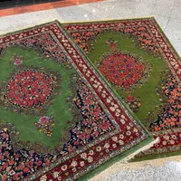 فرش دستبافت جفت ۶متری پشم و ابریشم