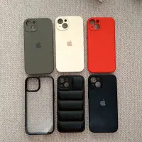 آیفون ۱۳ نرمال ۱۲۸ مشکی ch با ۶ قاب و سری شارژ|موبایل|زنجان, |دیوار