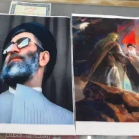 عکس طرح های  رهبر عزیزمان