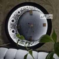 اینه ماه.اینه زیبا ی مدرن.ساعت.تابلوماه.|آینه|مشهد, تبادکان|دیوار