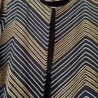 مانتو مجلسی شیک و نمادار در حد نو سالم و تمیز