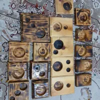 زیر سیگاری چوبی کار دست