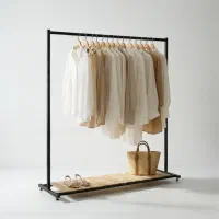 رگال لباس ۱۵۰ سانتی پروفیلی کف چوب (بزرگترین سایز)