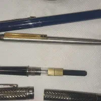 خودنویس پارکر انگلیسی .پیت چوبی دستساز