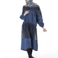 مانتو عبایی طرح دار