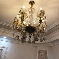 لوستر کریستالی تمیز و در حد نو