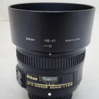 لنز نیکن ۵۰ فیکس با فکوس اتومات