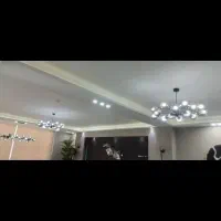 سه تا لوستر مولکولی|لوستر و چراغ آویز|کرمانشاه, |دیوار