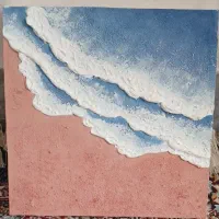 تابلو تکسچر دریا