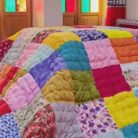 دوخت لحاف وتشک وبالش ساده وطبی