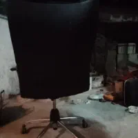 صندلی مدیریتی پایه استیل چرخ دار|صندلی و نیمکت|فاضل آباد, |دیوار