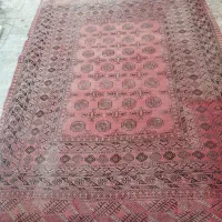 فرش ترکمن ذرتی شده ۶متری