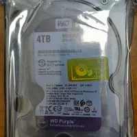 ۲ عددهارد ۴ترابایت وسترن بنفش